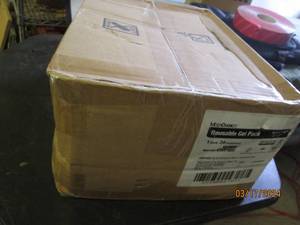 lot 240 image: case of 24 reusable gel packs...