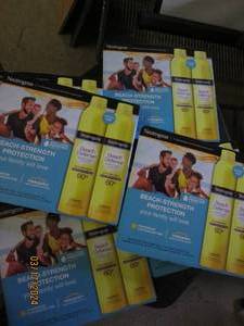 lot 272 image: 6 packages of 2 neutrogena beach defense 60 sunscreen