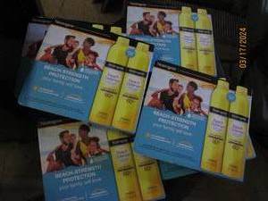 lot 279 image: 6 packages of 2 neutrogena beach defense 60 sunscreen