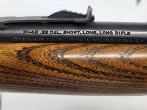 Ithaca M-49 Lever Action .22SLLR Rifle