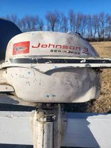 Johnson Sea Horse 3 Boat Motor
