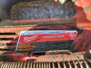 Milwaukee Grease Gun