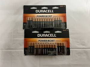 2 x 24 Packs of AAA Duracell Batteries