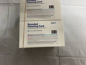 2 x 10 Packs of Encoded Cleaning Cards