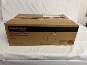 6 Rolls of Coastwide Hardwound Towels
