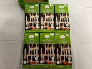 6 x 6-pack LED Hanging Candles