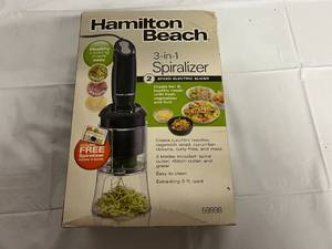 Hamilton Beach 3-in-1 Spiralizer