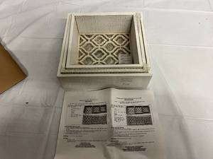 3 Seaside Garden Wall Shelves