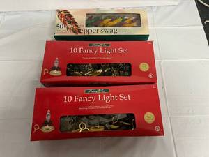 Multi Colored lights and 2 Fancy Light Sets