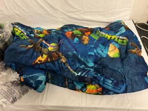 2 Ninja Turles Childrens Blankets
