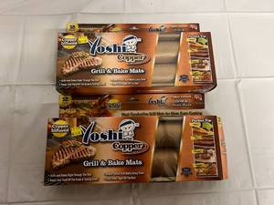 2 Yoshi Copper Grill & Bake Mats