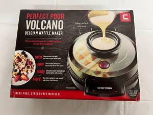 Perfect Pour Volcano Belgian Waffle Maker