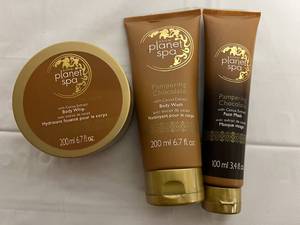Planet Spa Body Whip, Body Wash, and Face Mask