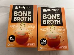 2 Packs of Dr. Kellyann Bone Broth Best By 032023