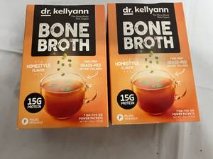 2 Packs of Dr. Kellyann Bone Broth Best By 032023