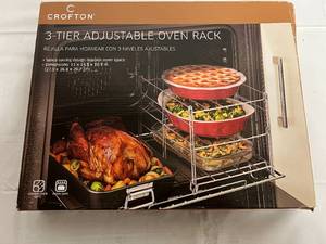 3 Tier Adjustable Oven Rack