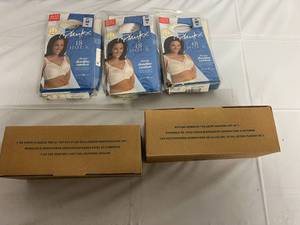 2 Autumn Tea Light Holders and 3 Plantex 36B Wireless Bras