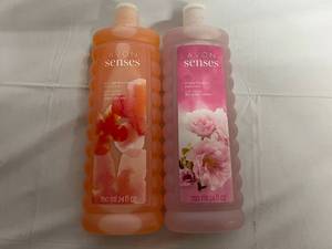 2 Avon Senses Bubble Bath Liquid
