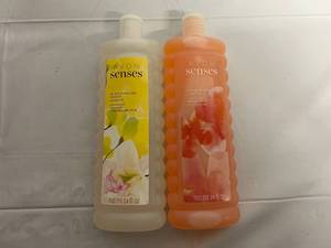 2 Avon Senses Bubble Bath Liquid