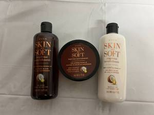 Skin So Soft Oil Wash, Body Souffle, Milk Lotion