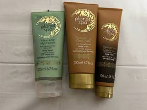 Bpdy Scrub, Face Mask, and Body Wash