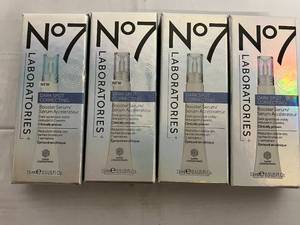 4 Bottles of No7 Dark Spot Correcting Booster Serum