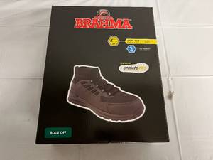 Brahma Steel Toe Work Boot - Black - 10 12