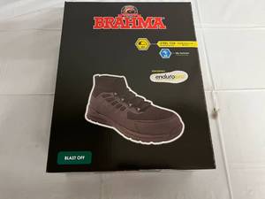 Brahma Steel Toe Work Boot - Black - 10 12