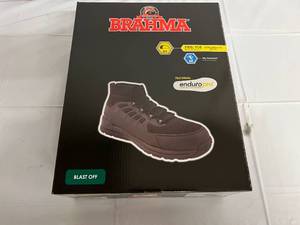 Brahma Steel Toe Work Boot - Black - 10 12