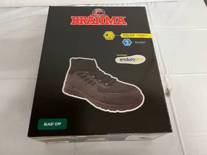 Brahma Steel Toe Work Boot - Black - 10 12