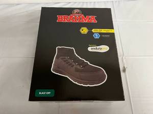 Brahma Steel Toe Work Boot - Black - 10 12
