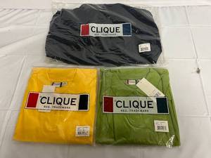 Navy Blue Dress Shirt, Yellow Polo, Green Polo - 3XL