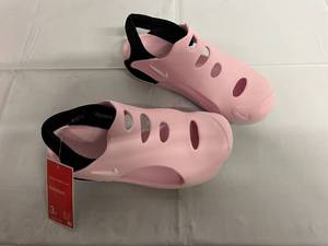 Nike Sunray Protect 3 Pink Foam Shoes - Size 3Y