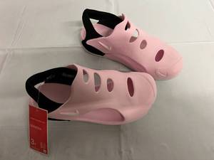 Nike Sunray Protect 3 Pink Foam Shoes - Size 3Y
