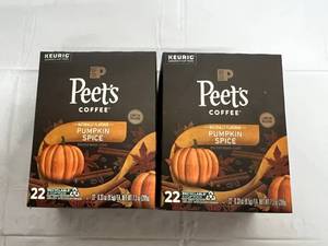 44 Peets Coffee Pumpkin Spice K Cups