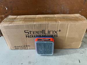 20 x 1lb Boxes of SteeLinx Drywall Screws - #8 x 2 12