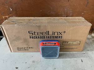 20 x 1lb Boxes of SteeLinx Drywall Screws - #8 x 3