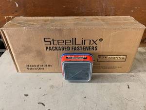 20 x 1lb Boxes of SteeLinx Drywall Screws - #8 x 3