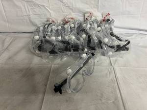 10 3M Tekk Protection Chemical SplashImpact Goggles