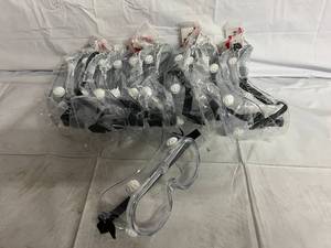 10 3M Tekk Protection Chemical SplashImpact Goggles