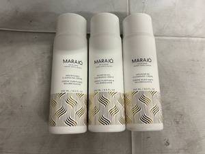 3 Bottles of Marajo Hair Care Nourishing Cleansing Creme