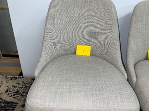 Set of 2 Upholstered Dining Room Chairs