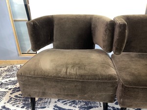 TWO (2) Modern Upholstered Chairs