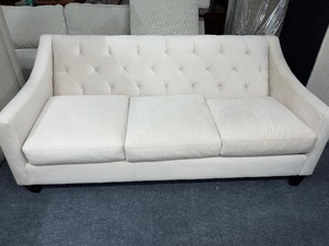 Upholstered Tufted Sofa