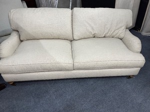 Off White Upholstered Sofa