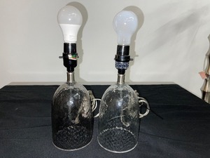Set of (2) Bell Shaped Table Lamps