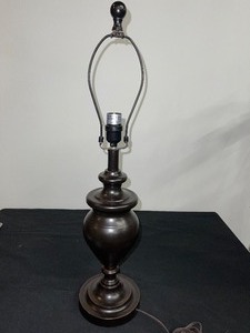 Bronze Finish Metal Table Lamp