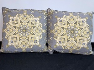 Set Of 2 Matching Accent Pillows