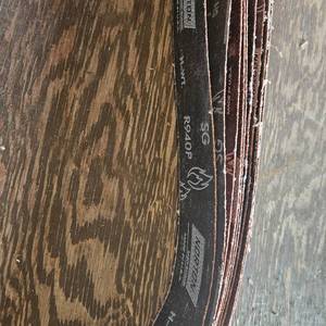 Norton Blaze 2x 72Sanding belts (10) PK. 36 grit, NEW