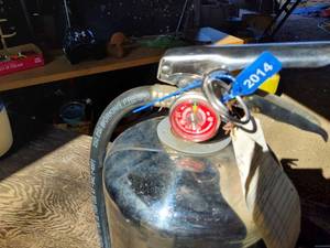 Old water-based fire extinguisher, Full